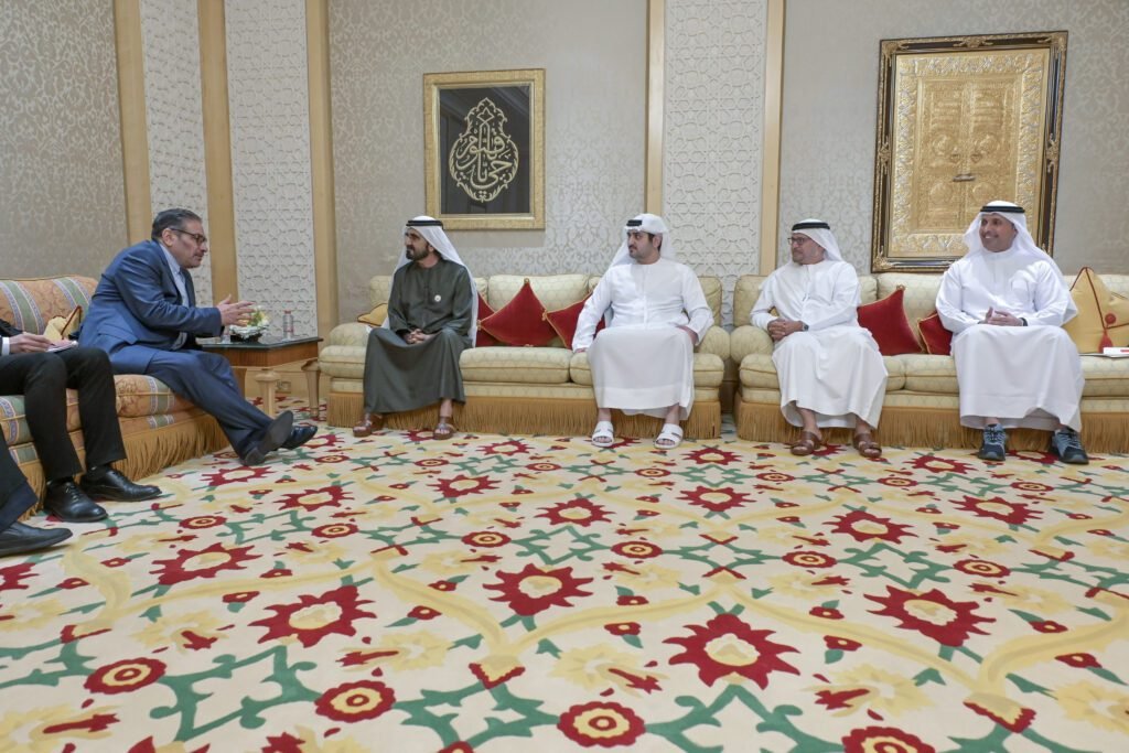 Sheikh Mohammed bin Rashid Meets Iran's top security official