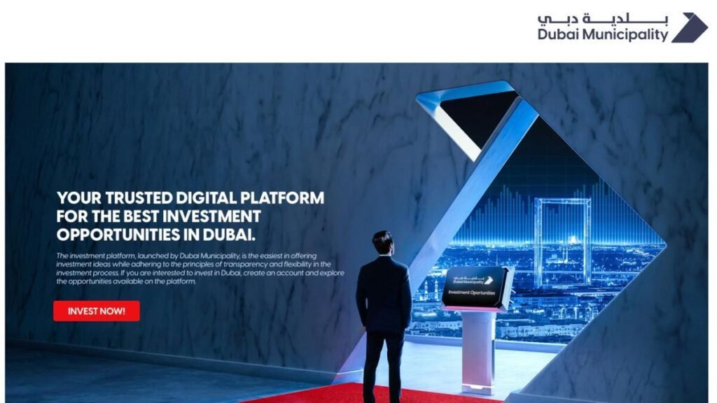 Dubai Municipality launches innovative platform facilitating investment opportunities