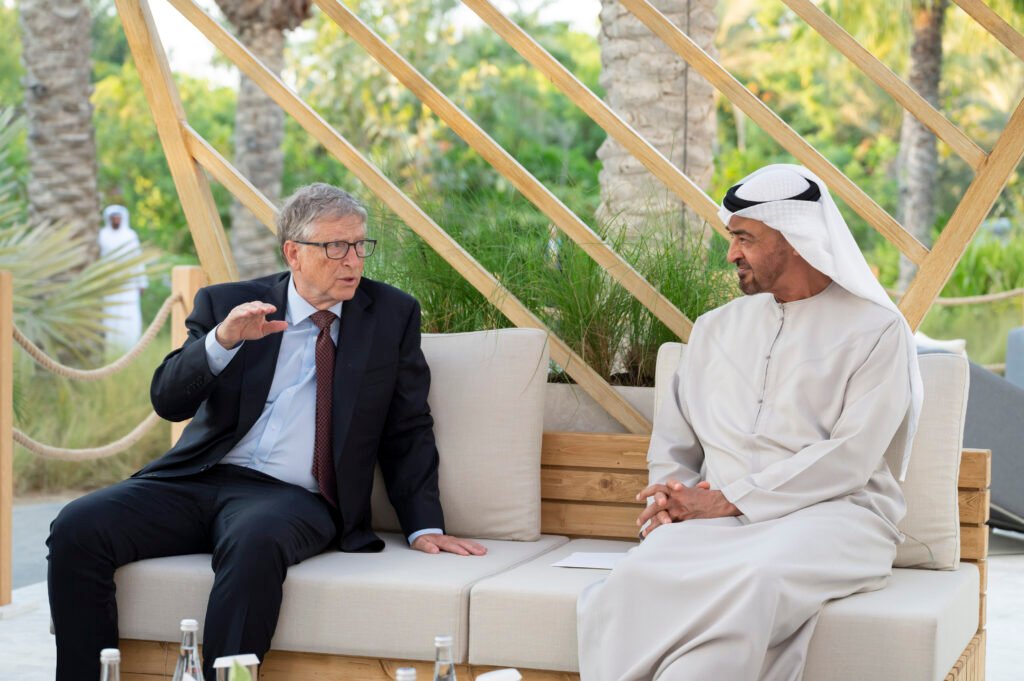 COP28: President Sheikh Mohamed and Bill Gates unite to tackle climate crisis