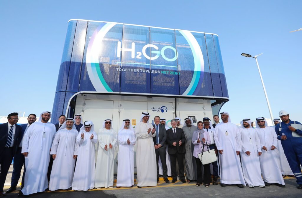 Adnoc Unveils 'High-Speed' Green Hydrogen Refuelling Station