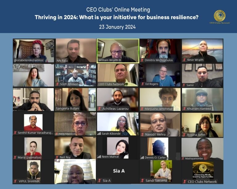 CEO Clubs Network Celebrates Success of 2024 Virtual Meeting