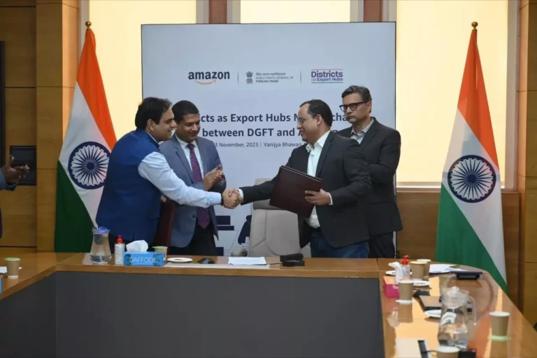 Amazon and Indian Commerce Ministry Collaborate to Boost E-Commerce Exports