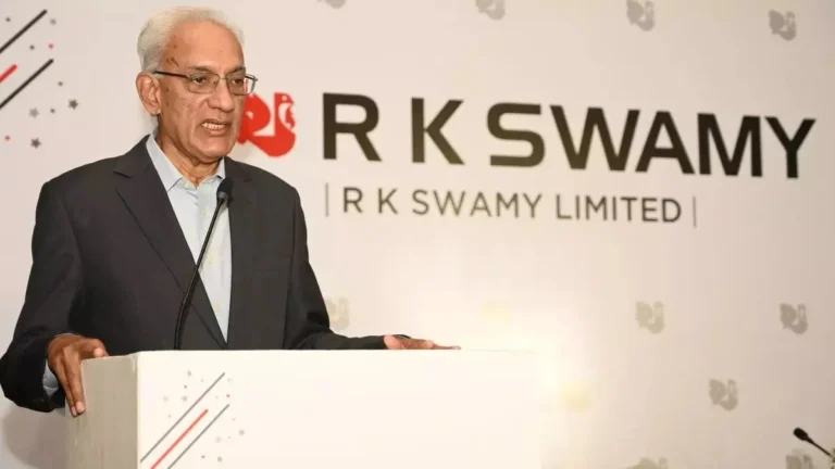 RK Swamy Stock Debuts at 13% Discount on Bourses