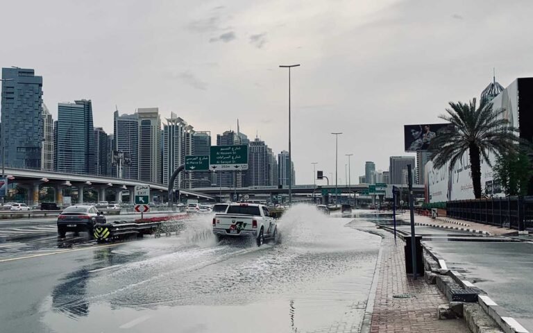 Sharjah to Drop All Traffic Violations During UAE Rain Crisis