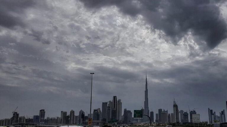 UAE Weather: Dusty and Partly Cloudy with Rain Expected Tonight