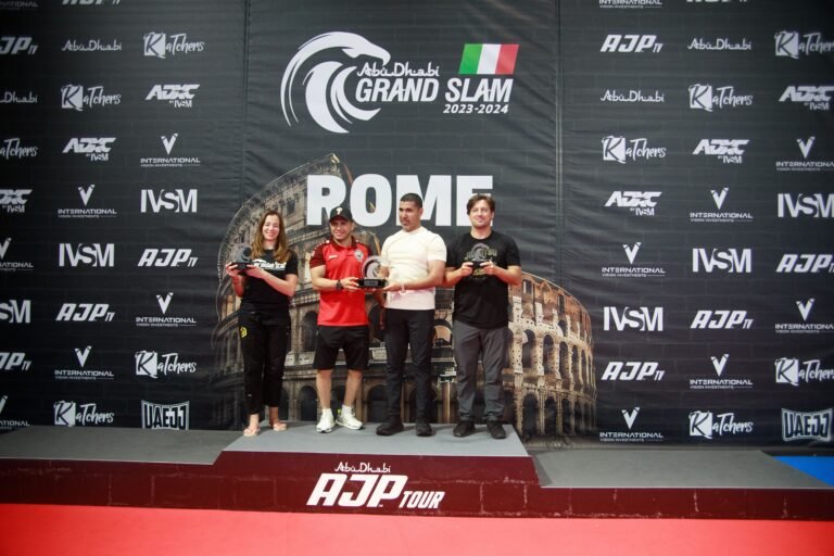 Abu Dhabi Grand Slam Jiu-Jitsu Championship Debuts in Rome