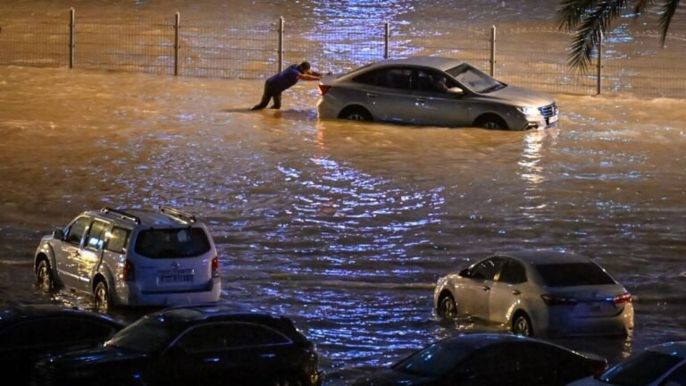 UAE Insurers Reject Claims of Some Motorists Who Drove Through Floods