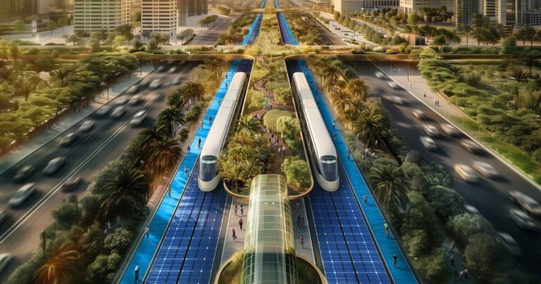 Dubai Green Spine: Sustainable Corridor by 2040