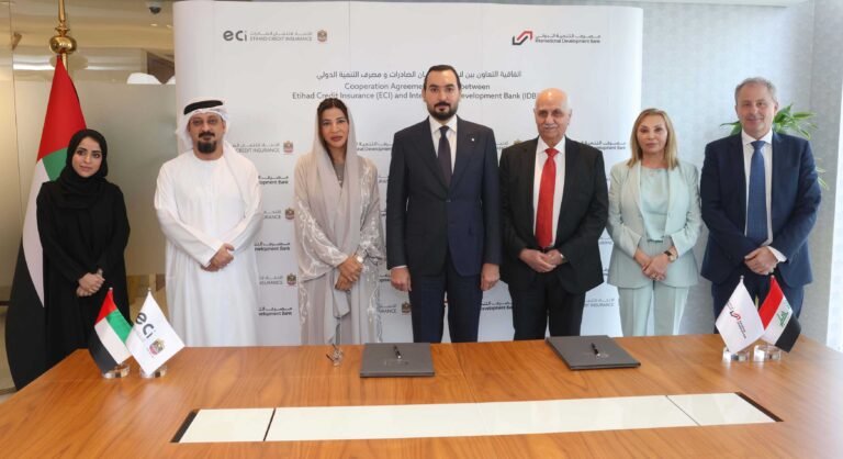 Etihad Credit Insurance and International Development Bank Ink