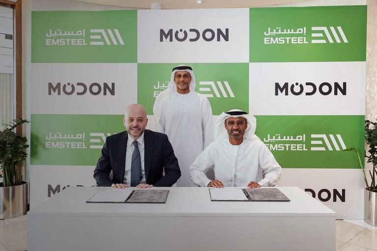 Modon Partners with EMSTEEL to Pioneer Green Steel in UAE